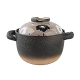 Résistance aux hautes températures : Ce plat à four avec couvercle est fabriqué en argile et supporte des températures élevées jusqu’à 260 °C (500 °F). Sa structure robuste et durable le rend résistant aux odeurs, aux taches, aux fissures et aux ébréchures.