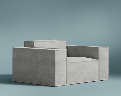 Sillón Lounge Plegable Gris miniatura 1