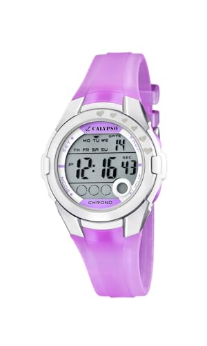 Montre enfant Calypso cadeau idéal étanche 10 bars avec calendrier et écran lumineux