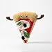 Jellycat Amuseables Slice of Pizza Stuffed Toy, 9 inches - Food Plush - Fun Gift Idea