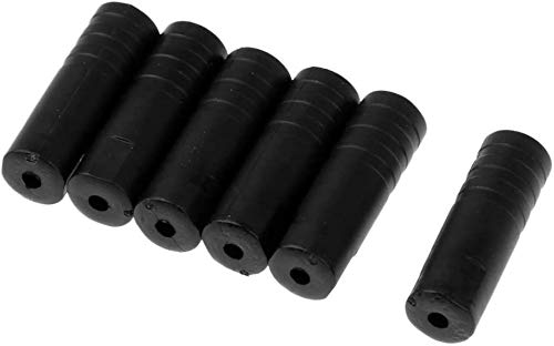 N/W 5mm Bike Brake Cables End Tips Caps Cover 4mm Bicycle Derailleur Shifter Shift Tube Crimp 6pcs (5mm)