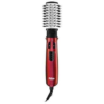 Escova Rotativa, Spin Brush Pec04V, 1100W, Vermelho, 127V, Philco