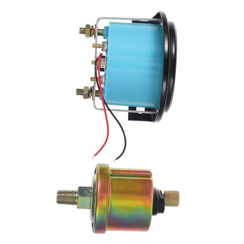 Manomètre de pression d'huile mécanique PartyKindom 12V : kit de modification pour voiture