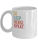 Energi Crypto, Eat Sleep Energi Repeat Mug 11oz, white