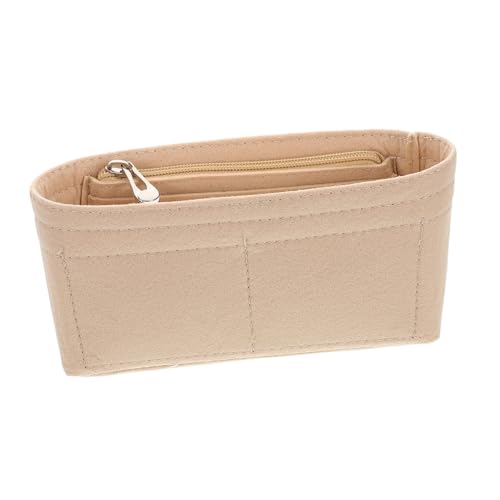 Beavorty Felt Purse Organizer Insert: Compatible With Gucci 22 - Large Capacity Multiple Compartments Handbag Purse Organizers Insert