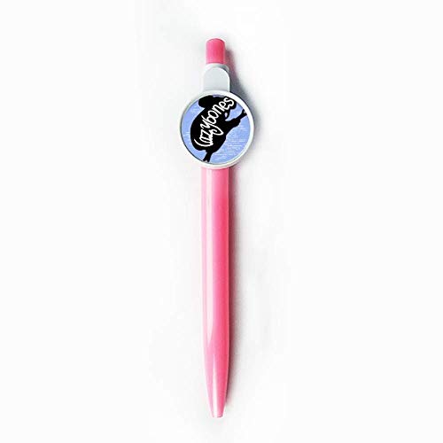 DIYthinker Black Sloth Animal Silhouette - Bolígrafo retráctil natural, color azul