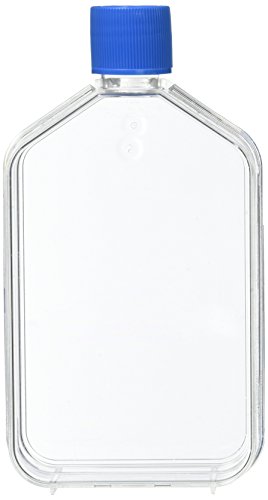 Corning Falcon 353024 Flask con Plug Seal Cap, rectangular Straight Neck Cell Culture, 75 cm² Cover