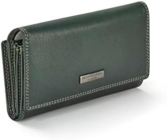 Woodland Leathers 100% Genuine Leather Ladies Purse and Wallet for Women, Multi Card Holder RFID Blocking Purses for Women
