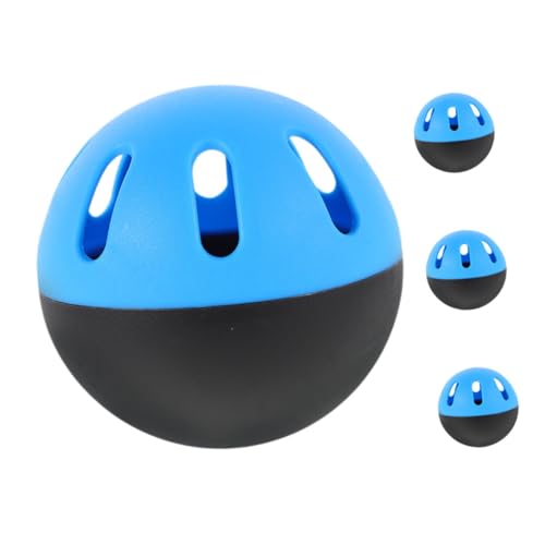 NAMOARLY 4pcs Practice Baseball Baseball Sports Balls Indoor Softball Training Balls Soft Softballs Batting Practice Equipment Eva