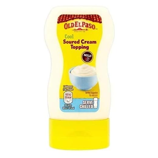 Old El Paso Squeezy Agria 230g De Crema (Paquete de 2)