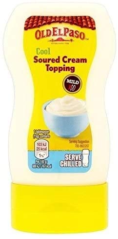 PASO A PASO クリーム Amazon.com : Old El Paso Squeezy Sour Cream 230g - Pack of 2