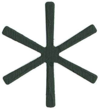 QuicKutz SingleKutz Dies 2 Inch x2 Inch -Asterisk