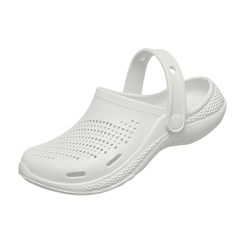 Image of Kraasa Men's Lightweight Extra Soft Men's Classic Casual Sports Clogs /Sandals with Adjustable Back Strap for Adult | Anti Skid, Comfortable| Waterproof & Everyday Use Mules for Gents /Boys