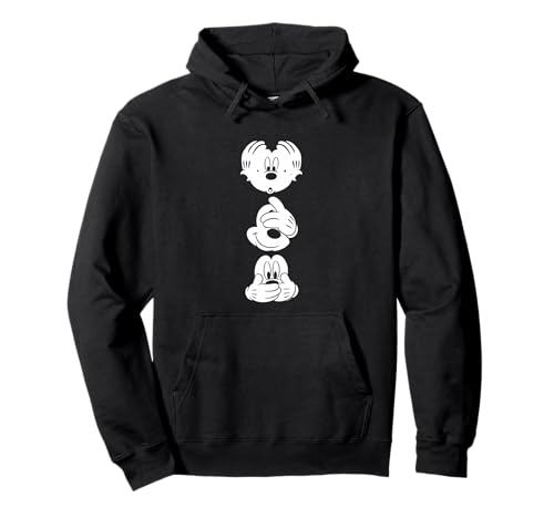 Sweat Mickey Disney Hear See Speak No Evil pour vos sorties décontractées