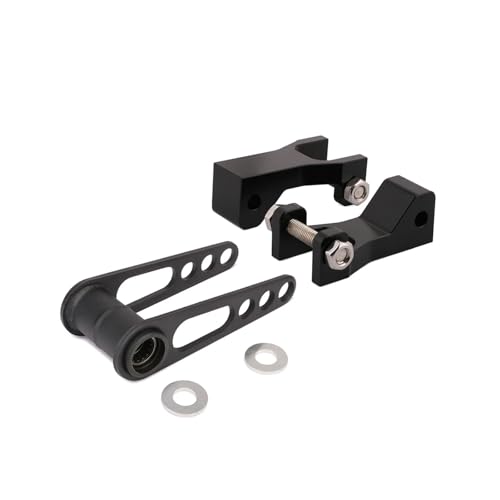 LeosHi Motorcycles Lowering Kit Lower Link Adjustable ATV Compatible with Z400 LTZ400 KFX400 DVX400 KFX450R Z LTZ KFX DVX 400 KFX 450R(Black Set)