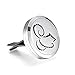 TNBKDSE Joyería de aromaterapia Difusor de 30 mm Acero Inoxidable 316 Medallón de Aroma de Coche Aceite Esencial Difusor de ventilación de Coche Locket Gratis 12 Piezas Pas