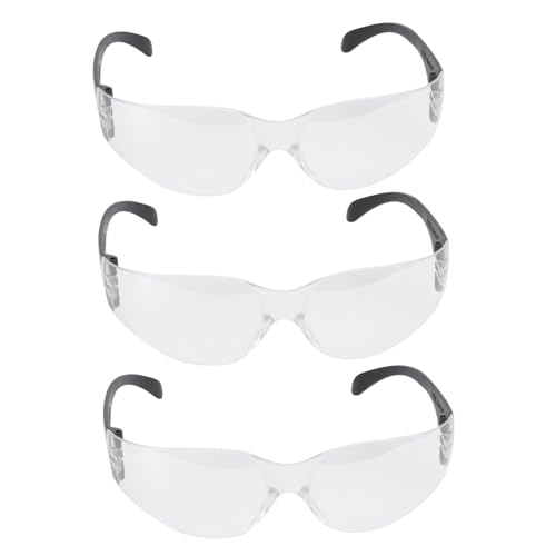 Gafas de ciclismo anti-UV Yardwe de plástico ligeras para moto 6 pares