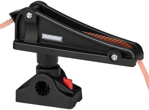 QualyQualy Kayak Anchor Lock System with Side Deck Mount, One-Han...