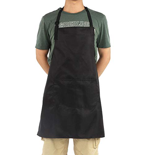 Avental à prova d'água, respirável, reutilizável, cozinha para adultos, trabalho, avental, sem mang