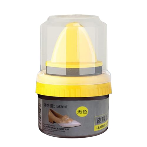 ARKAX Shoe Care Cream, Leather Shoe Color Restorer, Liquid Shoe Polish Leather Balm, Shoe Leather Repair Cream, Scratch Remover, Shoe Cream with Sponge Applicator, Leather Scratch Repair