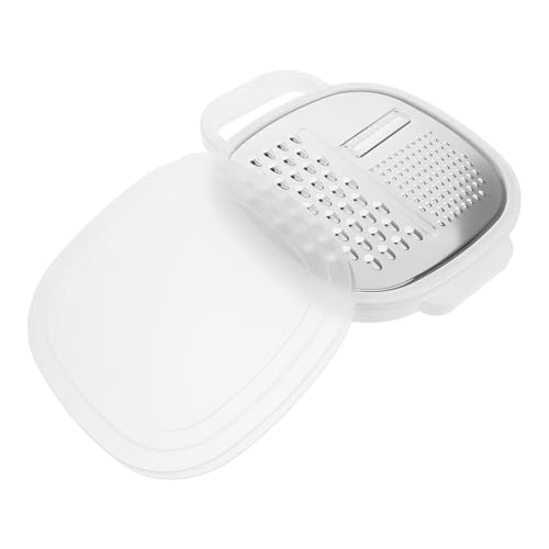 jojofuny Râpe Manuelle et Coupe-légumes en Acier Inoxydable Blanc, Trancheur et Rapide pour...