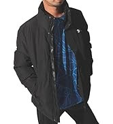 Amazon | [Logical Tennis Data] ダウンジャケット ファイバー 中綿