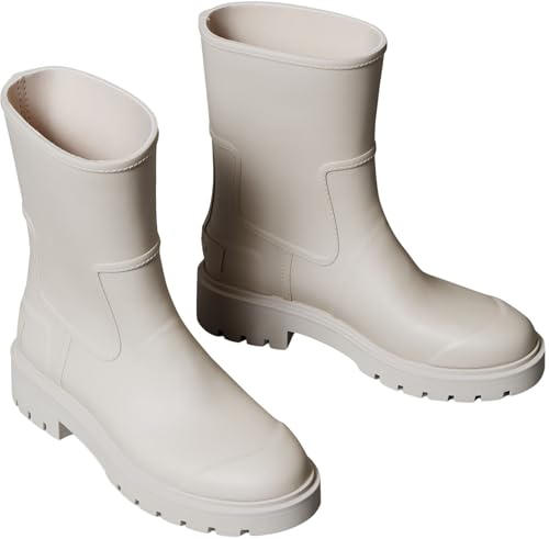 Bottes Calvin Klein MID RAINBOOT RUBBER pour Femme - vue 5