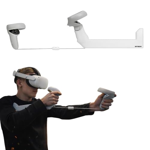 iSTOCK VR Gun Stock for Meta Quest 2/3/3S | Pro Grade Light Weight Gunstock Rifle Adapter, Highest Mobility | Quest Controller Accessories