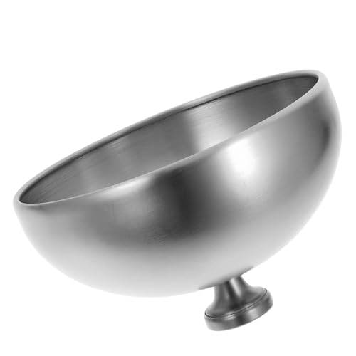 IMIKEYA Cúpula De Acero Inoxidable para Steak Cubierta De Comida Redonda Accesorio De Restaurante para Mantener El Calor y Derretir Queso