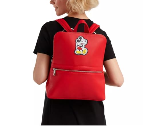 Sac à dos Mickey Mouse rouge idéal pour vos sorties urbaines et week-ends