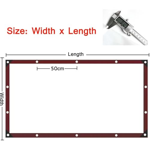 Lona de PVC transparente multiusos resistente a intemperie y rayos UV 6