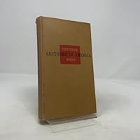 Lectures in America 0860689913 Book Cover