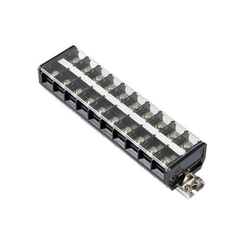 Bloque de terminales TD-1520 negro de alta resistencia para fijación de circuitos internos