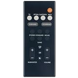Telecomando di ricambio VDQ7630 applicabile per Yamaha Soundbar SR-C20A SR-C20ABL SR-B20ABL SR-B20A ATS-C200