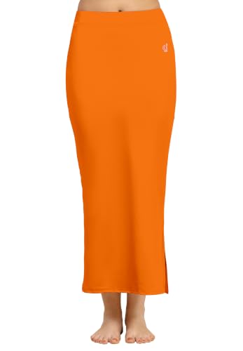 Image of TRENDMALLS Women's Polyester Spandex Stretchable Straight Saree Shapewear Petticoat for Women, Cotton Blended, Skirts for Women, Saree Shaper