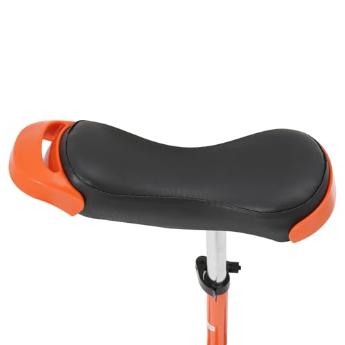 Image of DYNAMI Unicycle with Excellent Steel Frame,Leakproof Tire,Adjustable Height,Curved PU Seat,Mute Bearing,Anti-Slip Designs,for Outdoor Sports Fitness Exercise