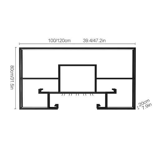 Support de stockage d'alcool multifonctionnel en métal pour intérieur chic - 8