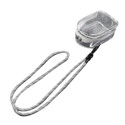 Lovely Cartoon Styles Clear Storage Bag Hands Release Carrying Stylish Crossbody Clear Organizers For Adults Doll Fashionable PVC Travel Storage