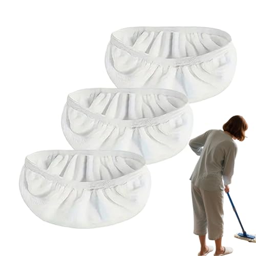 Cabezales De Lavado Reutilizables | Reemplazo Reutilizables para Cabezales de Lavado - 3 Piezas Suministros De Limpieza Para Suelos Duros Para Uso Doméstico Para Cocina Apartamento Hotel Baño Balcón