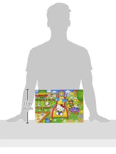 Amazon.co.jp: 40ピース 子供向けパズル ハローキティのこうえん