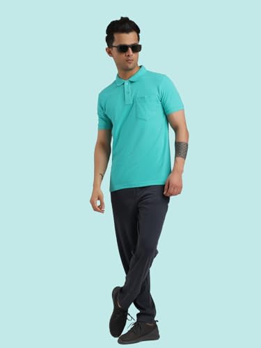 Image of Rupa Bumchums Men's Relaxed Fit Cotton Loungers with Zippered Pockets and Flat Drawstring