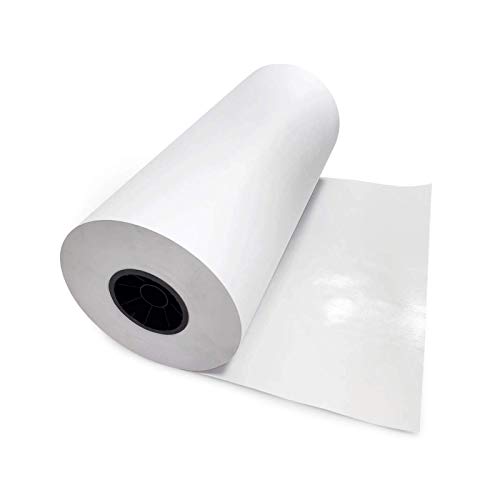 IDL Packaging 18 x 1100 Freezer Paper Roll for Meat and Fish – Plastic Coated Freezer Wrap for Maximum Protection – Better Moisture Resistance Than Wax Paper – Wrapping and Freezing Food
