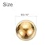 uxcell 50pcs Precision Solid Brass Bearing Balls 5/16