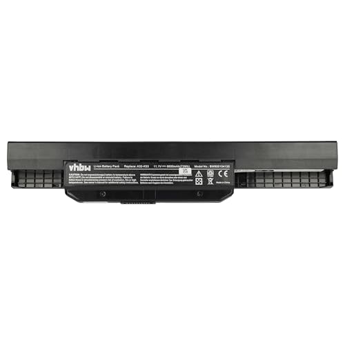 Vhbw Batteria 2200mAh 14,4V Compatibile Con Notebook Asus K53SC, K53SA, K53S, K53JT, K53JF, K53JE, K53JS, K53JN, K53JG - Sostituisce 07G016H31875M - 2