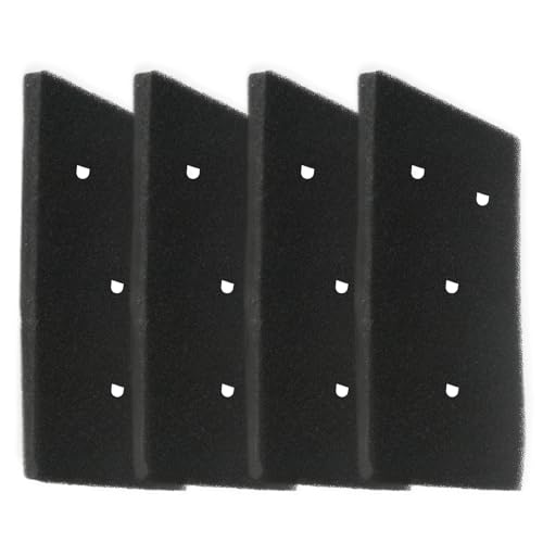 4 Dryer Filters for Bauknecht Privileg Whirlpool HX 481010716911 Heat Pump Dryers, Condensing Dryer Sponge Filter Pad 4Holes (230 x 115 x 14MM)