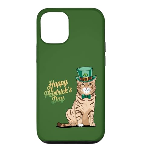 Happy St. Pawtrick's Day - �x���K�����p�g���b�N�̓� ���� �X�}�z�P�[�X iPhone 12/12 Pro �p