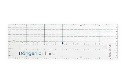 Farbenmix Nähgenial Lineal Stylefix Nählineal 30x10cm
