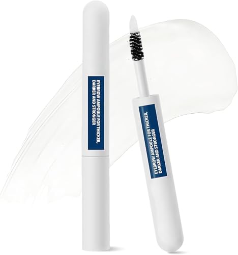 Serum Crece Cejas 3.5ml, Cuidado Cejas para MáS Largas y Densas, Crecimiento Natural Y Fortalecimiento, DiseñO de Cabezal de Cepillo Dual