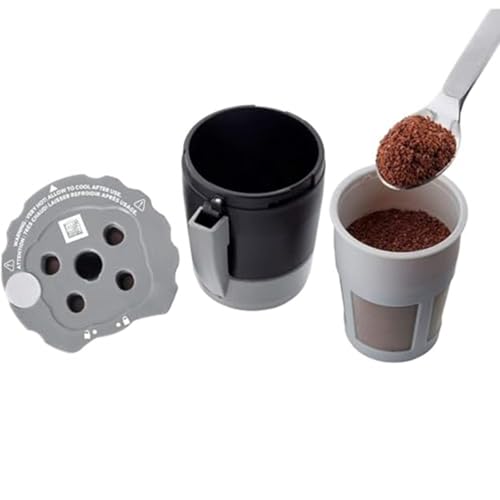 Universal Reusable Filter MultiStream Technology - Gray Reusable Coffee Filter Approved Quality Durable Replacement Parts (1)