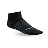 Incredisocks Below Ankle Sports Sock-M-Black